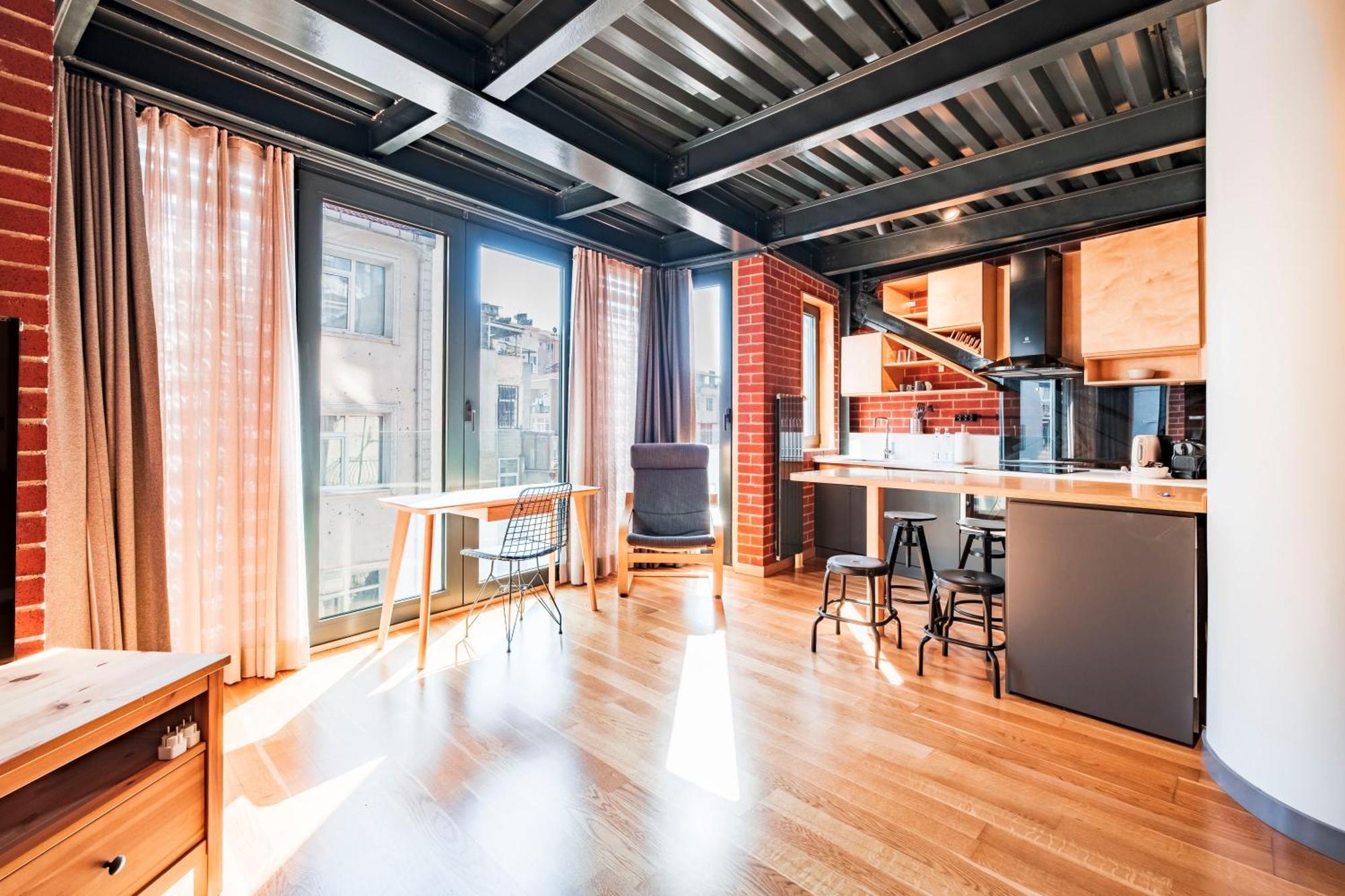 Homie Suites - "Loft 27" Urban Comfort Suites In The Heart Of Cihangir Istanbul Eksteriør bilde