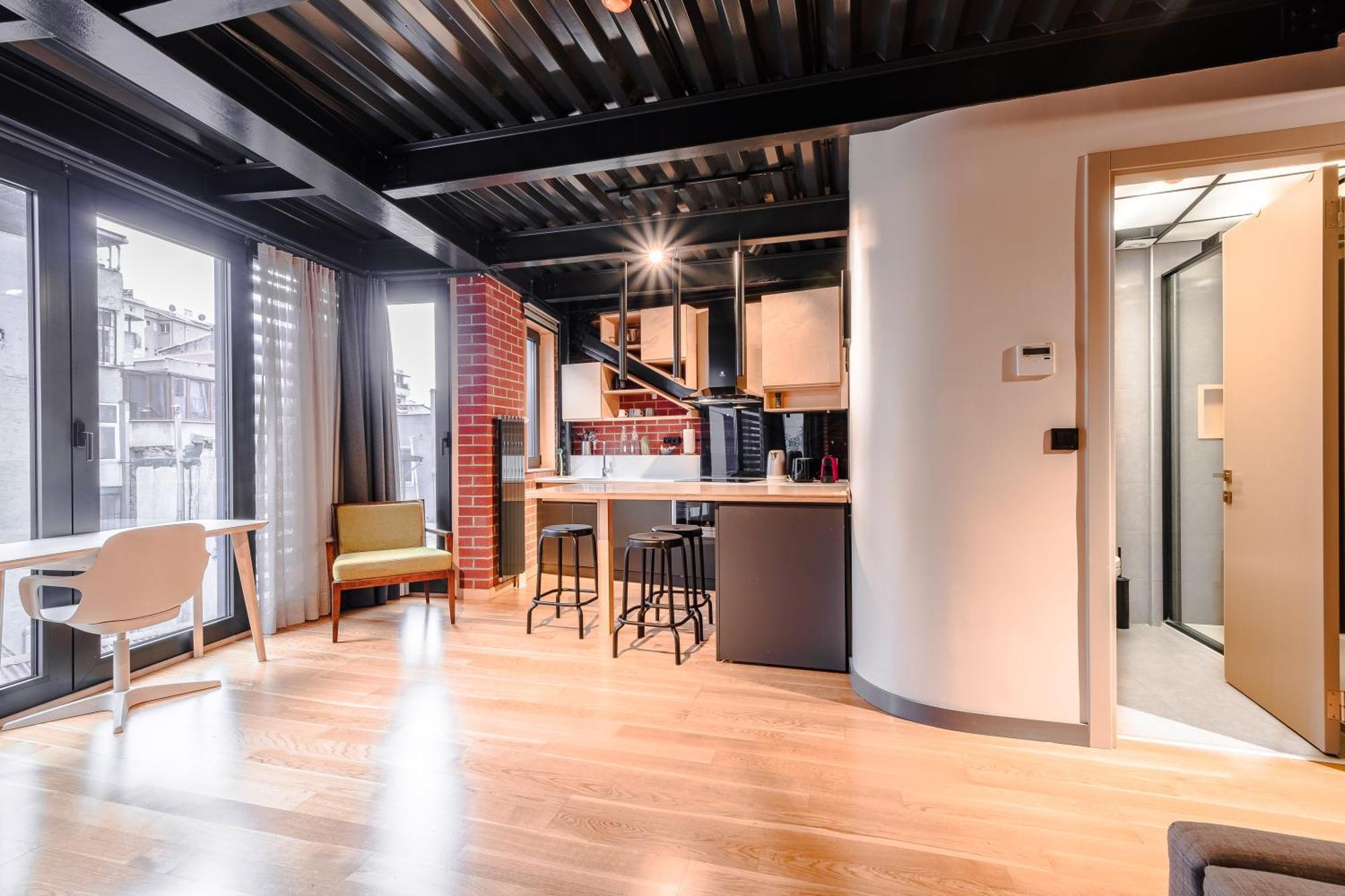 Homie Suites - "Loft 27" Urban Comfort Suites In The Heart Of Cihangir Istanbul Eksteriør bilde